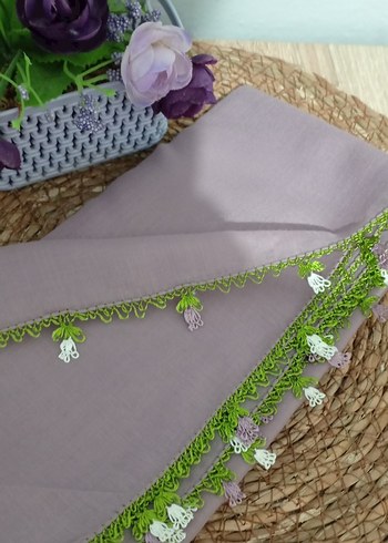 iğne oyalı yazma yemeni - Görsel 6