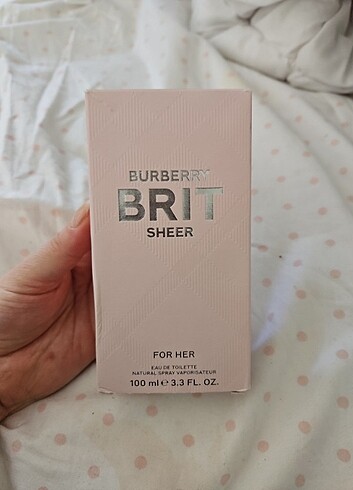 Burberry brit sheer parfüm 