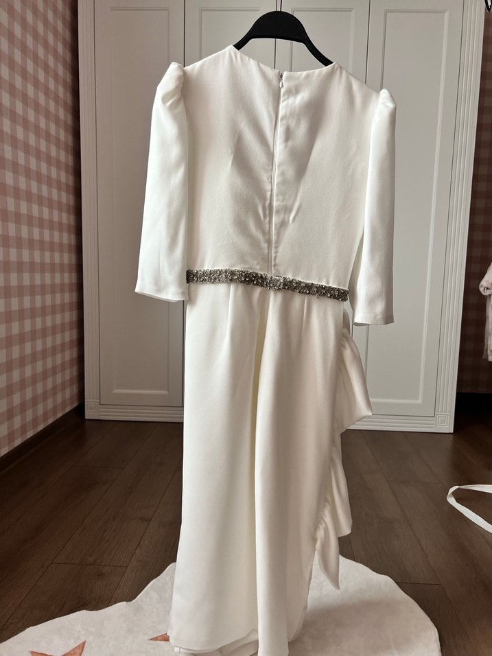 Özel dikim nişan elbisesi - Görsel 5