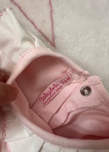 Uzun Kollu Pembe Bebek Body - Görsel 3