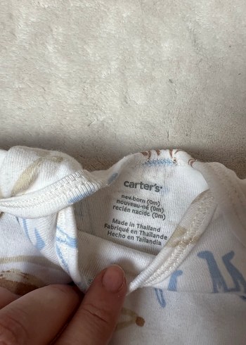 Cartes Köpek Desenli Pamuklu Bebek Body - Görsel 2