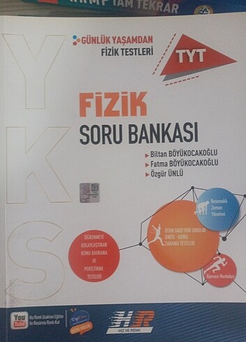 Hız ve Renk TYT Fizik soru bankası 