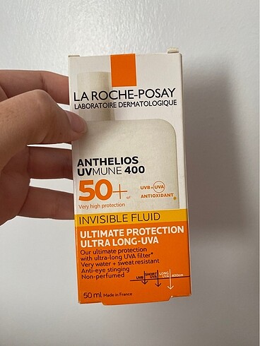 La Roche posay güneş kremi 50 faktör renksiz