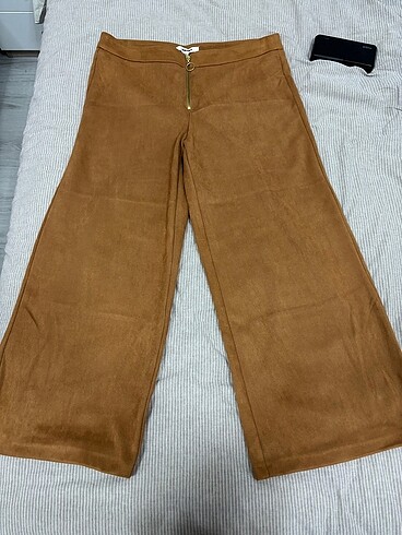 koton camel süet pantolon