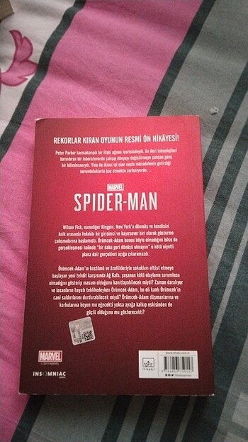  spiderman örümcek adam kitap