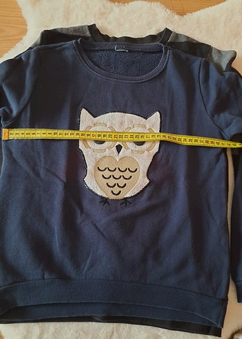 Gri Fitilli Erkek Sweatshirt - Görsel 7