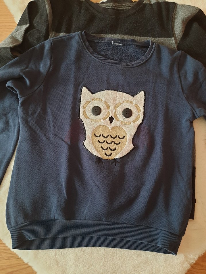 Gri Fitilli Erkek Sweatshirt - Görsel 3