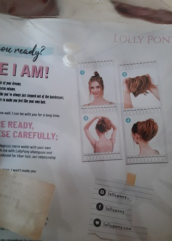 sentetik topuz Saç Tokası - Görsel 4