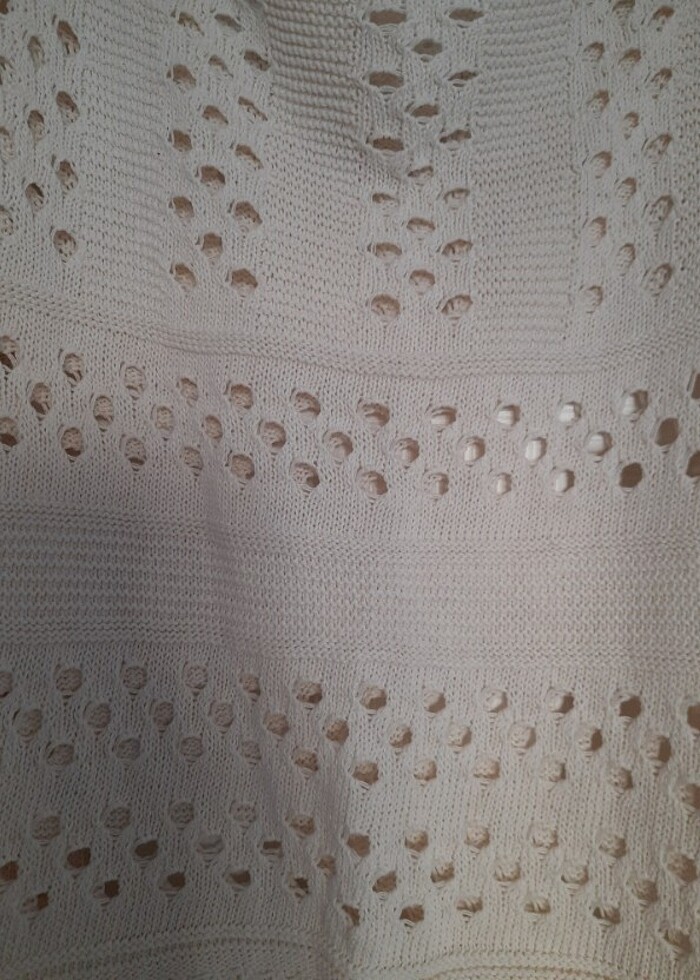 Örgü merserize kazak - Görsel 3