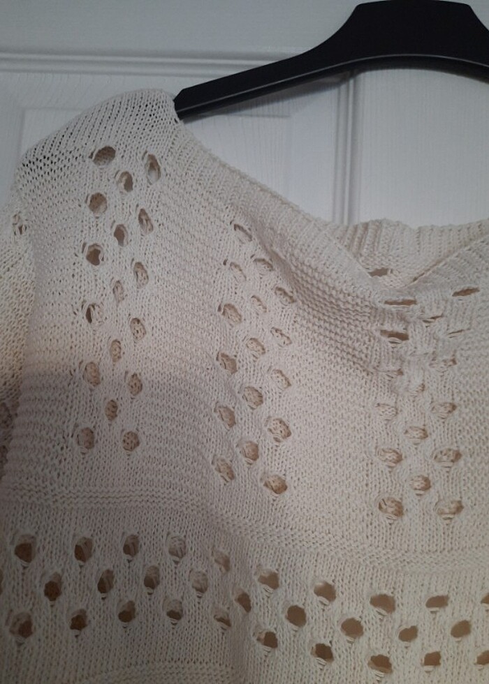 Örgü merserize kazak - Görsel 4