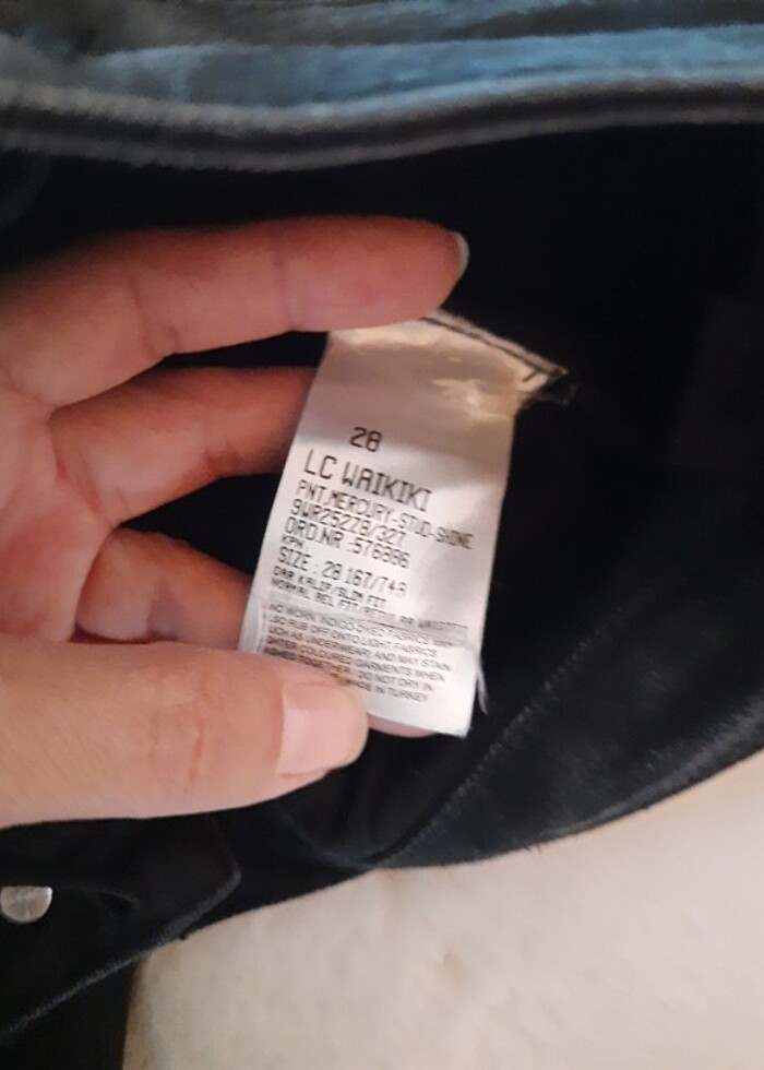 Lcwaikiki kadın kot - Görsel 4