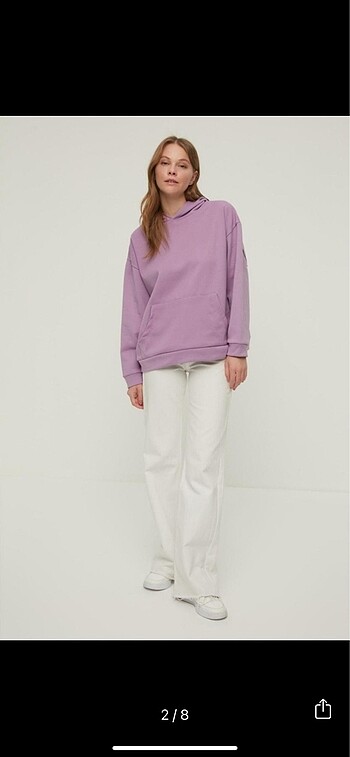 Trendyol & Milla Lila sweatshirt