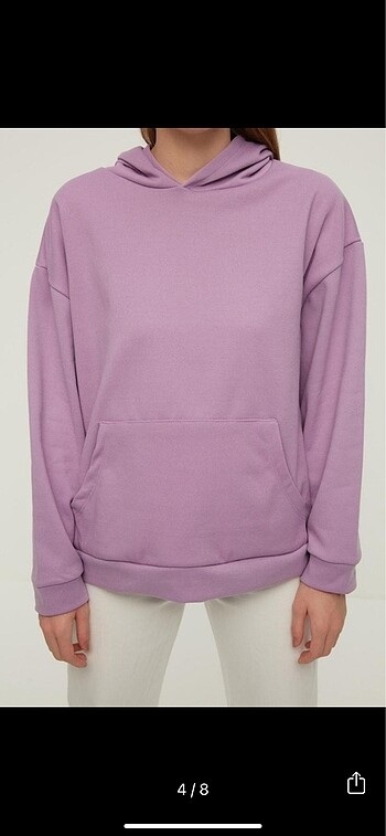 m Beden mor Renk Lila sweatshirt