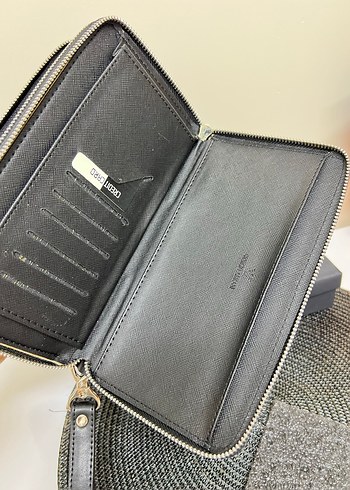 Siyah Armani Baskılı Erkek Cüzdan - Görsel 5