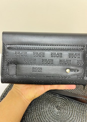 BOSS Siyah Erkek Cüzdan - Görsel 2