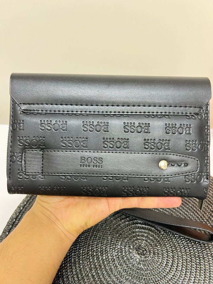 BOSS Siyah Erkek Cüzdan - Görsel 2
