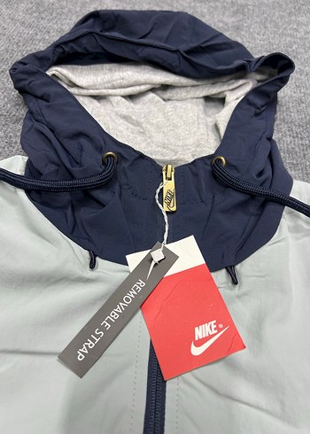 Gri Erkek Spor Yağmurluk - Görsel 9