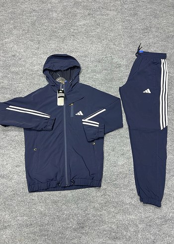 Erkek  Lacivert Kapüşonlu Eşofman Takımı - Görsel 5