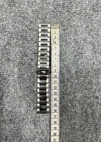 Gri Metal Erkek Saat Kayışı - Görsel 2