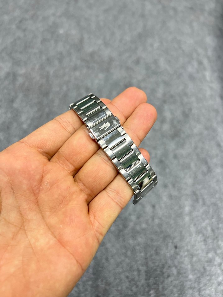 Gri Metal Erkek Saat Kayışı - Görsel 3