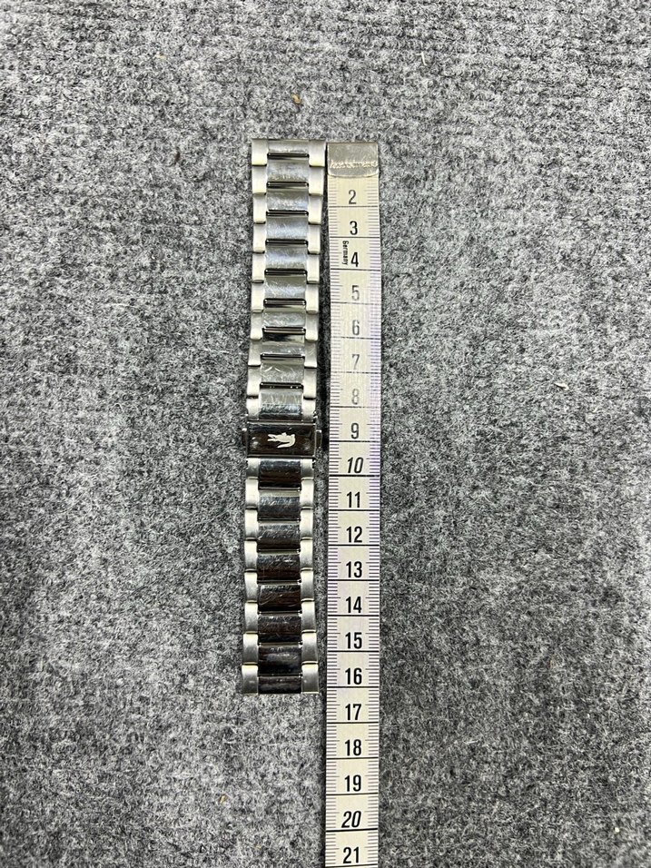 Gri Metal Erkek Saat Kayışı - Görsel 2