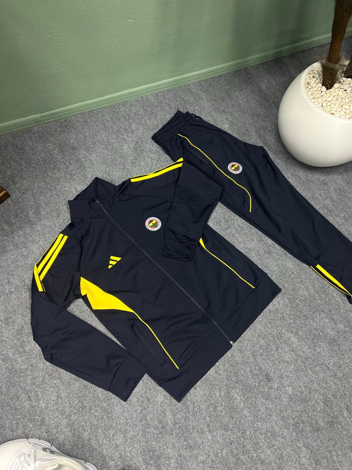 Sarı  Spor Takımı, Yüksek Yaka, Uzun Kollu - Görsel 3