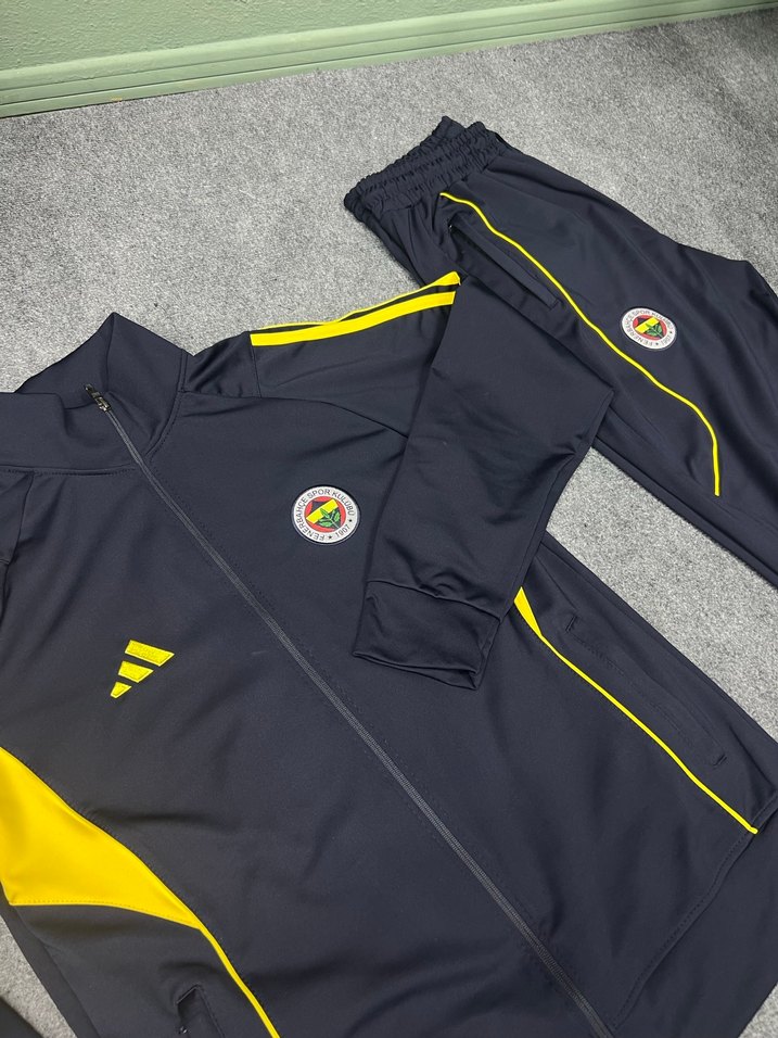 Sarı  Spor Takımı, Yüksek Yaka, Uzun Kollu - Görsel 4