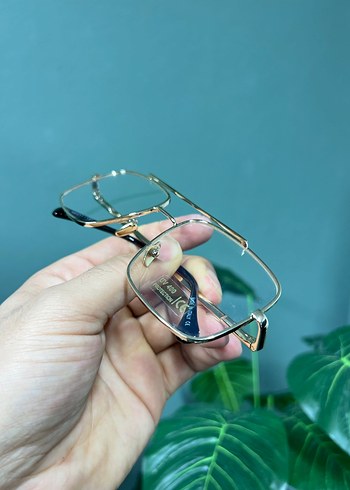 Şeffaf Minimalist erkek gözlük uv400 - Görsel 4