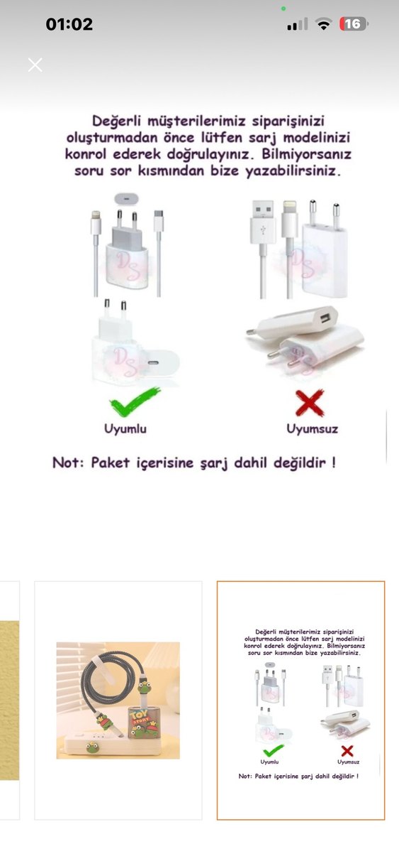 Elastik Beyaz Nakışlı Çocuk Takısı - Görsel 3