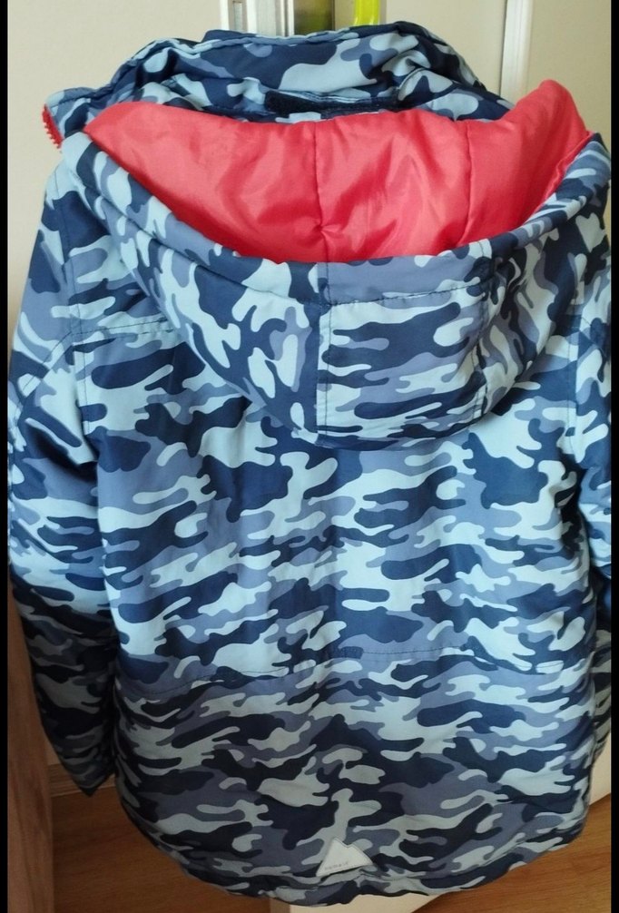 Decatlon Erkek Mavi Fermuarlı mont biz severek giydik.bize ufak - Görsel 2