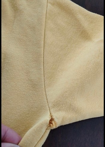 Sarı Erkek Çocuk Pamuklu Sweatshirt 7-8 yaş swat - Görsel 4