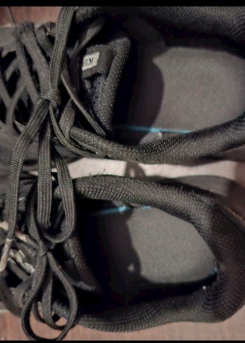 Erkek Siyah Goth Spor Ayakkabı decatlon sorunsuz kullanılmış - Görsel 5