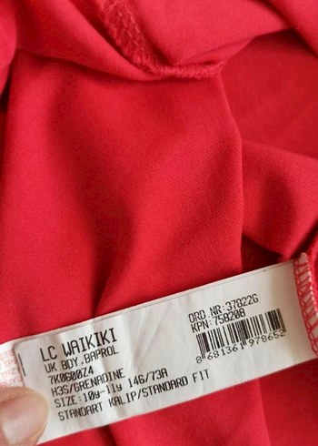 LC Waikiki kız çocuk Fuşya renk 1 kez giyildi yepyeni - Görsel 2