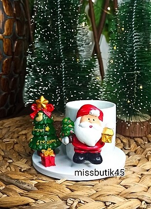 Noel baba figürlü fincan