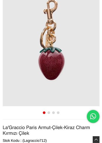 Bordo Zincir Detaylı Bohem Kadın Anahtarlık
