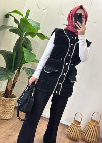 Belden oturtmalı ceket - Görsel 2