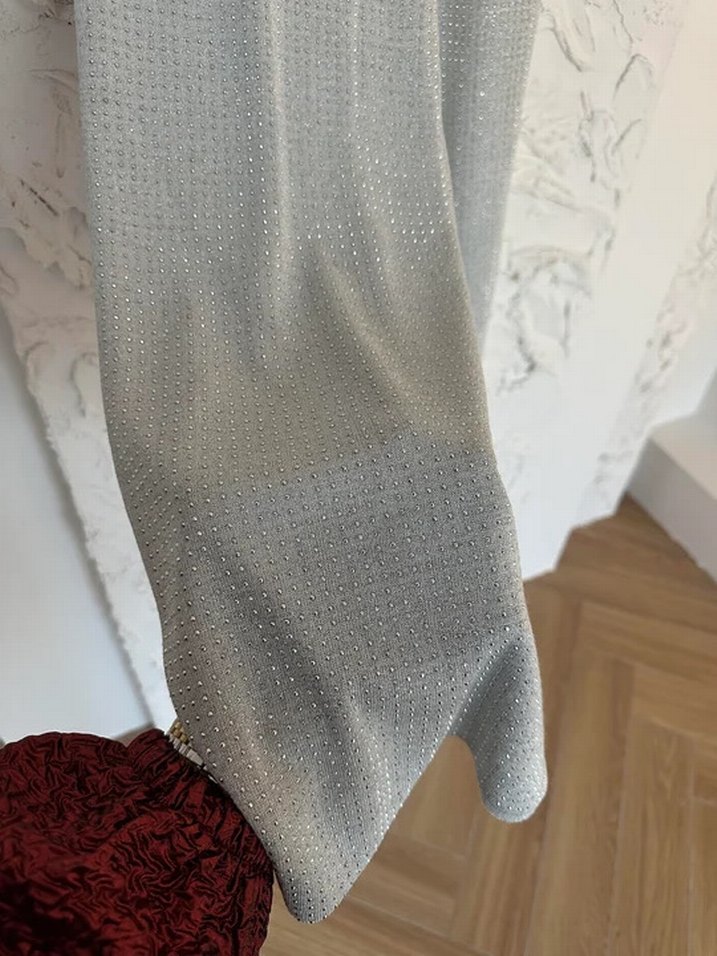 Taş detaylı pantolon - Görsel 3