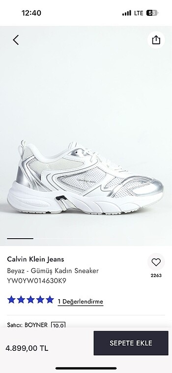 Calvin Klein Calvin klein ayakkabı