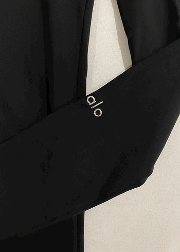 Siyah Sade Kadın Tayt - Görsel 2