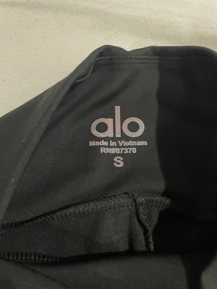 Siyah Sade Kadın Tayt - Görsel 3