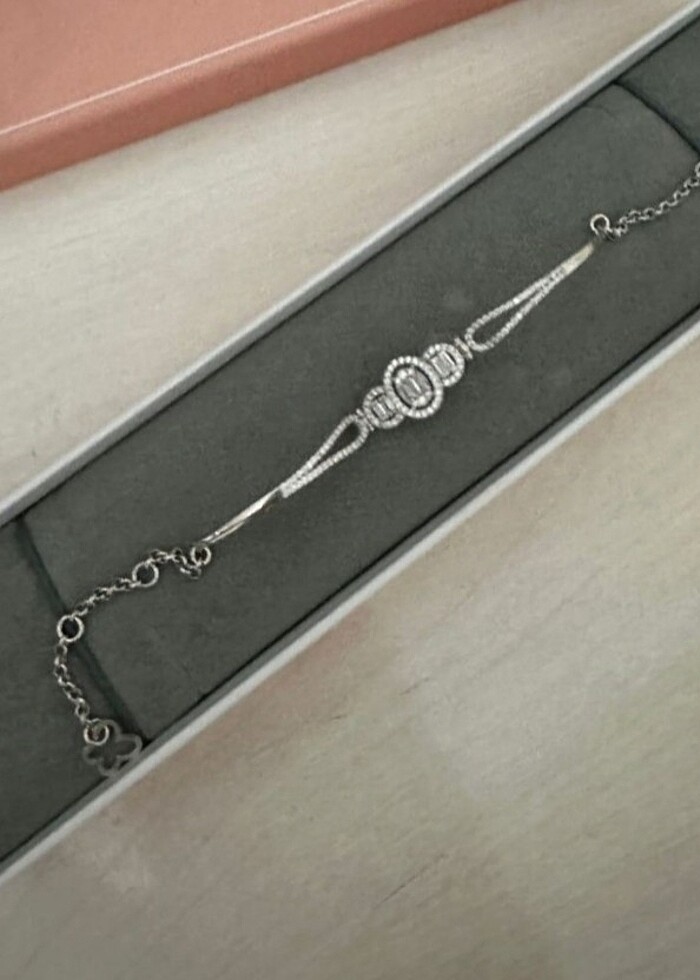 SIFIR KADIN ALTINBAŞ GÜMÜŞ BİLEKLİK - Görsel 4