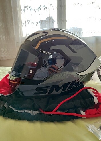 SIFIR FATURALI SMK KASK + EKSTRA VİZÖR 22 AY GARANTİLİ - Görsel 3