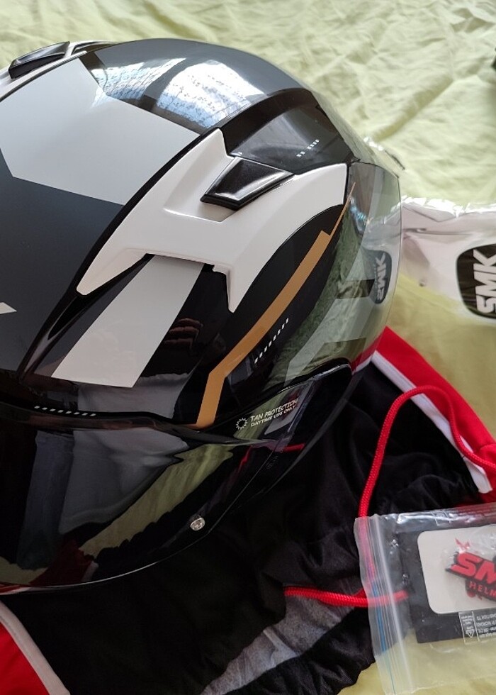 SIFIR FATURALI SMK KASK + EKSTRA VİZÖR 22 AY GARANTİLİ - Görsel 4