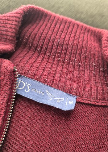 Bordo Kadın Triko Uzun Kollu Kazak - Görsel 4