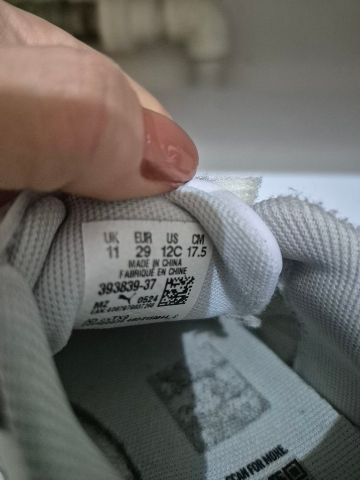 Mavi Gri Bağcıklı Cırt Cırtlı Erkek Spor Ayakkabı - Görsel 4