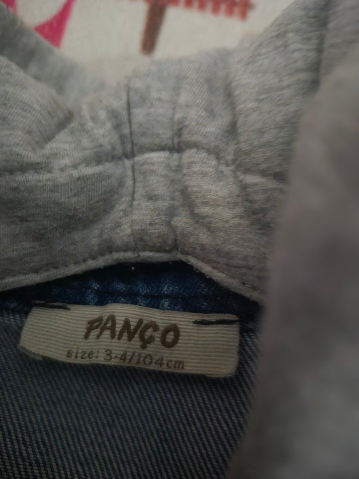 Erkek Çocuk Mavi Denim Ceket - Görsel 3