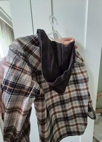 Erkek Çocuk Ekose Desenli Uzun Kollu oduncu Gömlek - Görsel 3