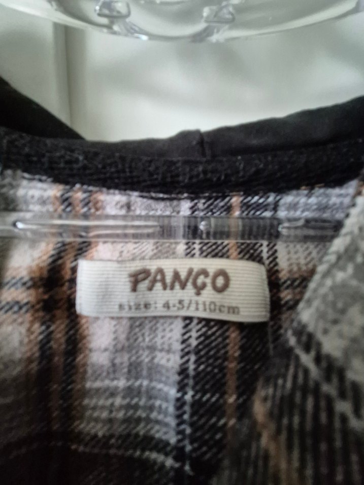 Erkek Çocuk Ekose Desenli Uzun Kollu oduncu Gömlek - Görsel 2