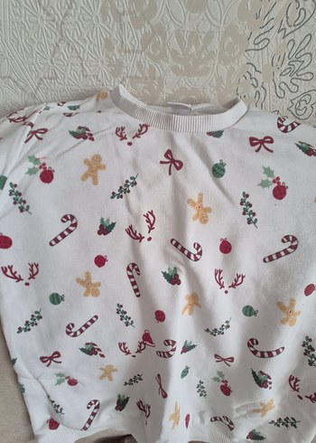 Erkek Çocuk Kırmızı Baskılı Sweatshirt - Görsel 9