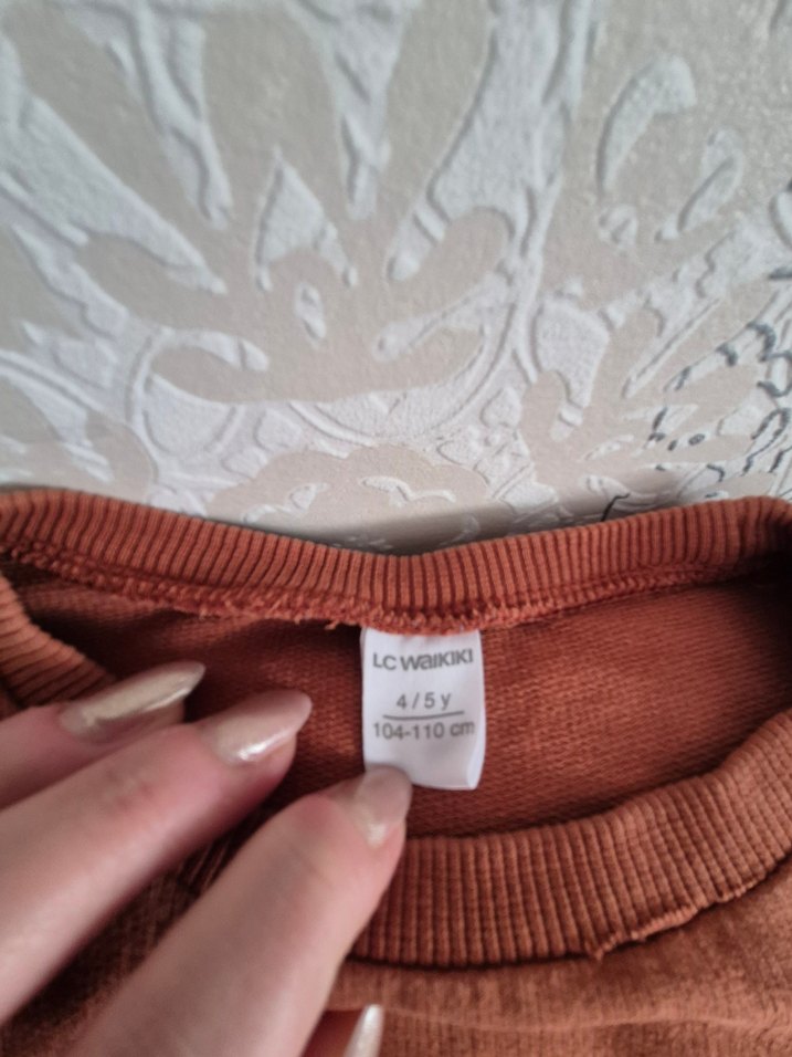 Erkek Çocuk Kırmızı Baskılı Sweatshirt - Görsel 2